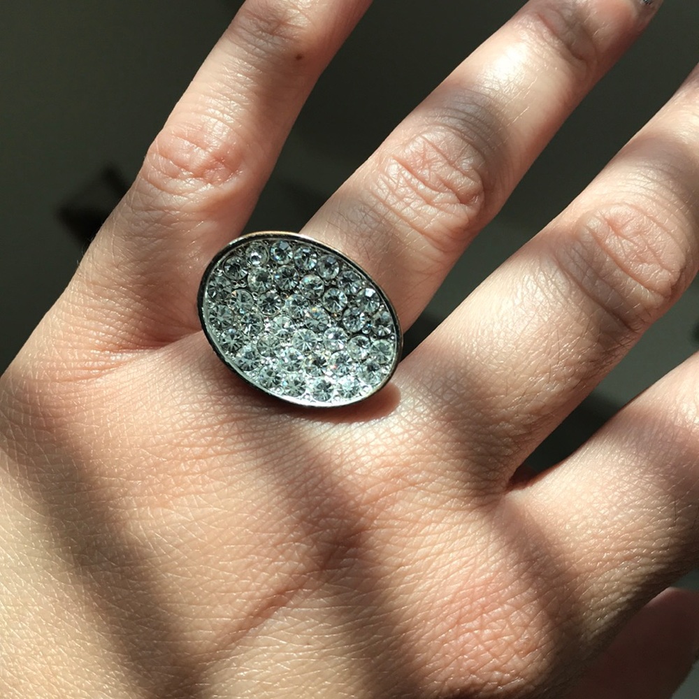 Crystal Pavé Ring
